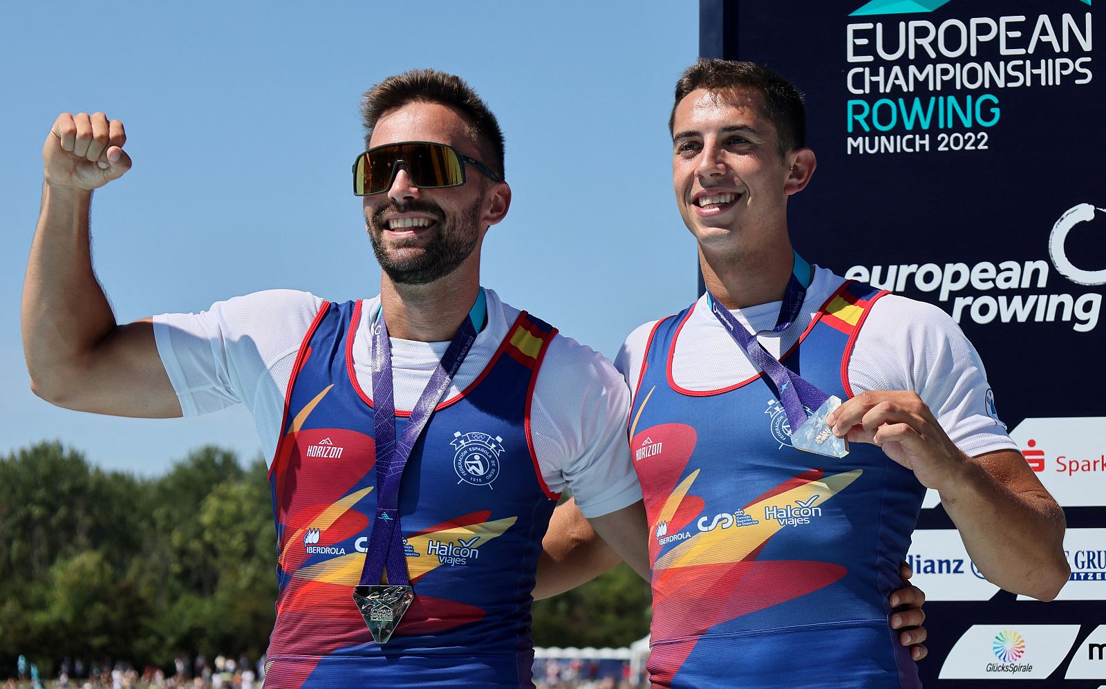 Rodrigo Conde y Aleix García se hacen con la plata en doble scull