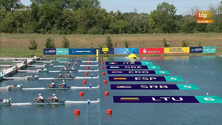 Remo | Rodrigo Conde y Aleix García se hacen con la plata en doble scull