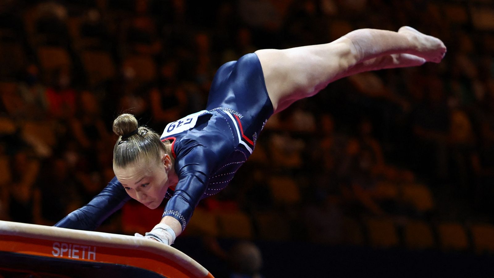 Gimnasia artística - Campeonato de Europa. Final femenina aparatos - Final salto - RTVE Play