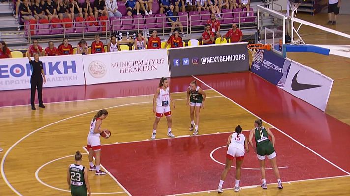 Campeonato de Europa Sub-18 femenino. Final: España - Lituan