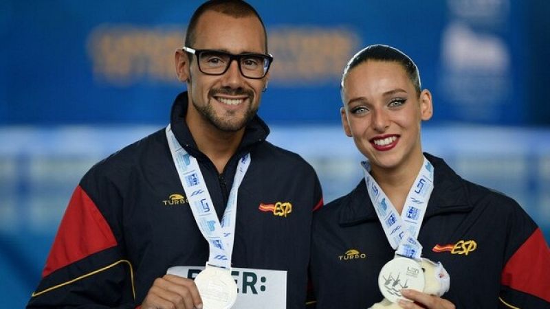 Pau Ribes y Emma Garca, subcampeones de Europa en do mixto tcnico