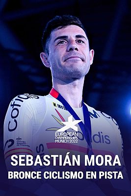 Ciclismo - Sebastián Mora, bronce en ómnium en el Europeo