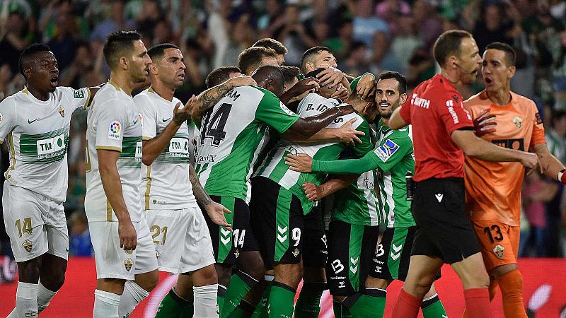 Betis - Elche: resumen del partido de la 1ª jornada Liga