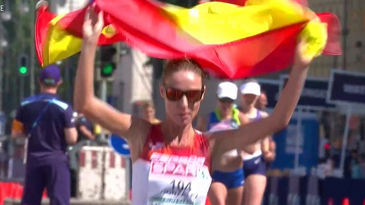 Raquel González, subcampeona de Europa en 35 kms marcha