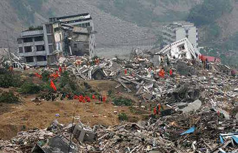 Un videoaficionado graba el terremoto en Haiti