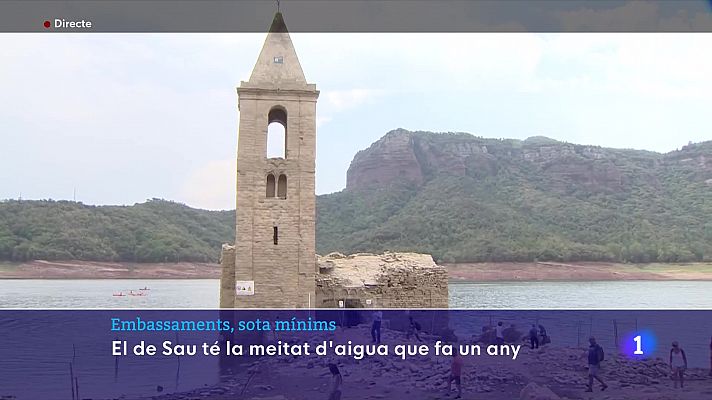 L'Informatiu - Els pantans continuen buidant-se, tot i les pluges