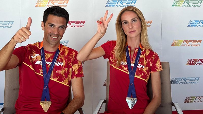 Miguel �ngel L�pez y Raquel Gonz�lez, a RTVE : "Estas medallas son la recompensa" -- Ver ahora