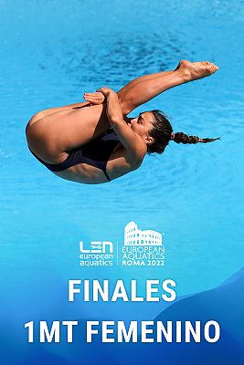Saltos - Campeonato de Europa. Final 1m femenino