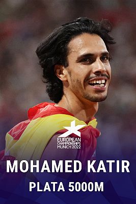 Campeonato de Europa 2022 - Mohamed Katir, plata en los 5.000 m del Europeo de Múnich