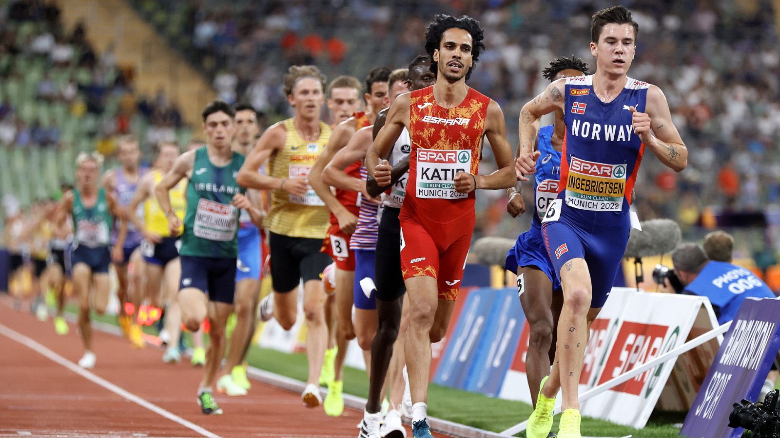 Atletismo Campeonato de Europa. Sesión vespertina 16/08/22 RTVE Play