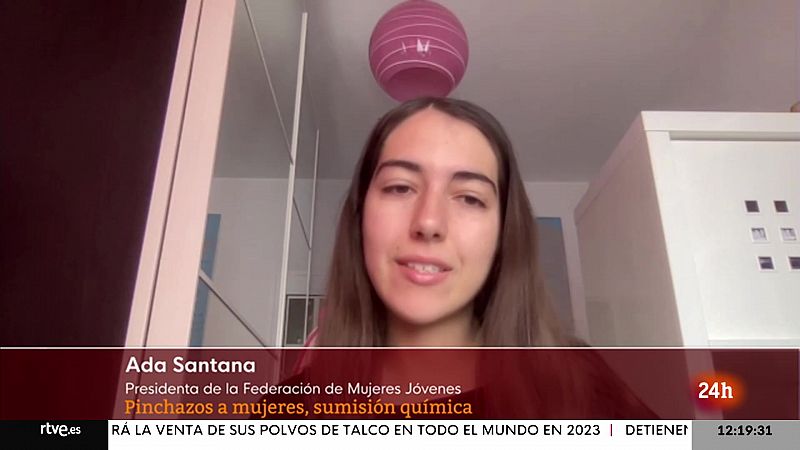 Entrevista a Ada Santana, Presidenta de la Federación de Mujeres Jóvenes - Ver ahora