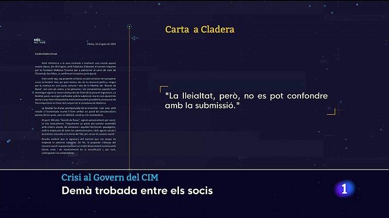 Crisi al Govern del CIM - 17/08/2022 - Veure ara