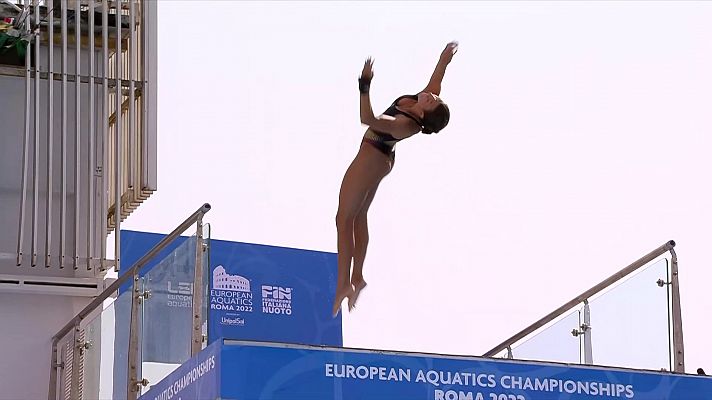 Saltos - Campeonato de Europa. Final 10m plataforma femenina