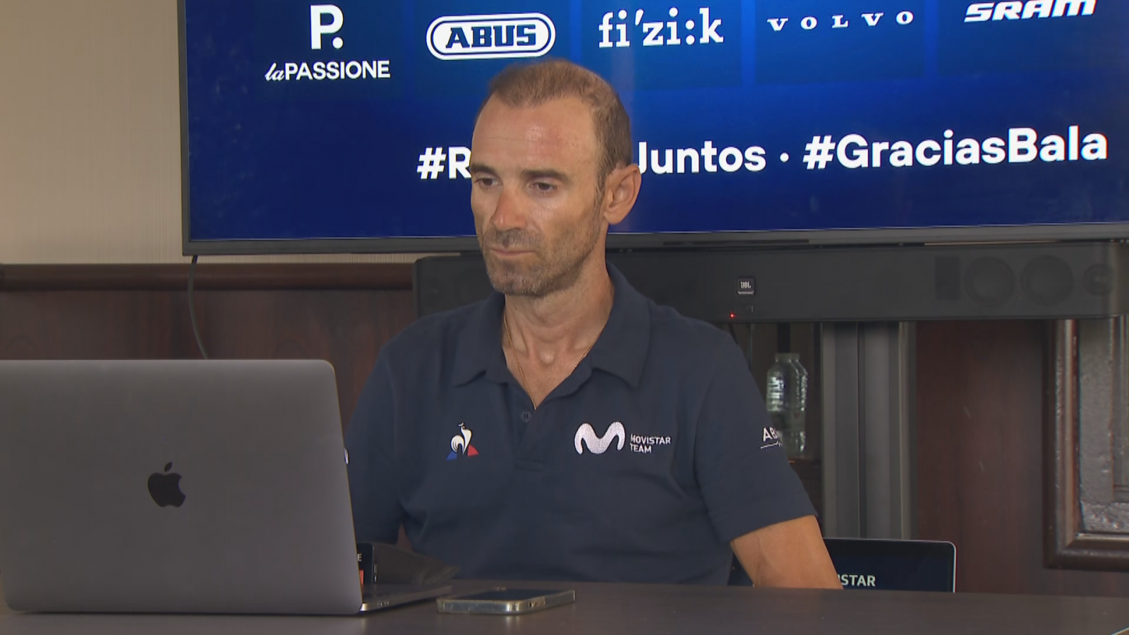 Valverde: "Ganar una etapa en mi última Vuelta sería la leche"