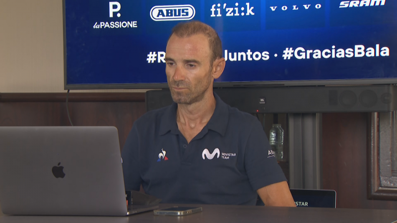 Valverde, ante su última Vuelta: "Si puedo ganar una etapa, sería la leche" -- Ver ahora