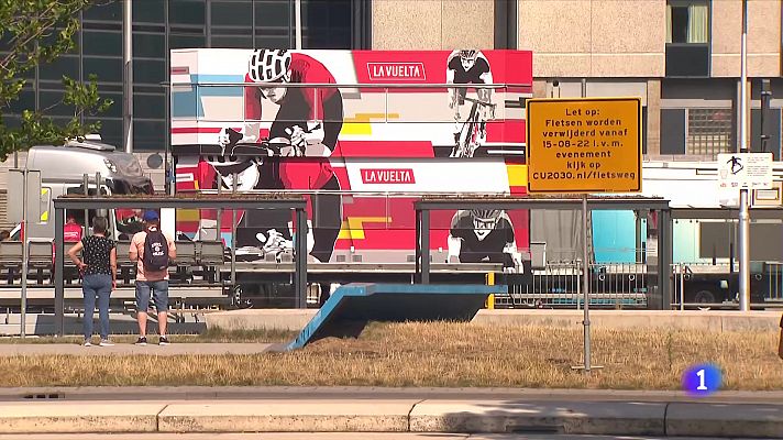 Telediario 1 - Todo preparado para disfrutar de La Vuelta en RTVE