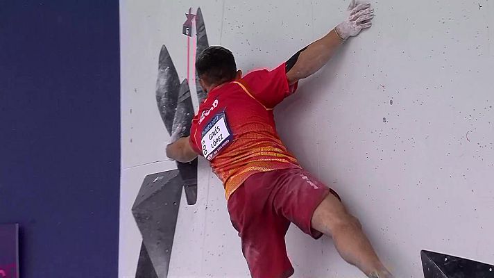 Campeonato de Europa 2022 - Escalada - Campeonato de Europa. Final boulder masculina