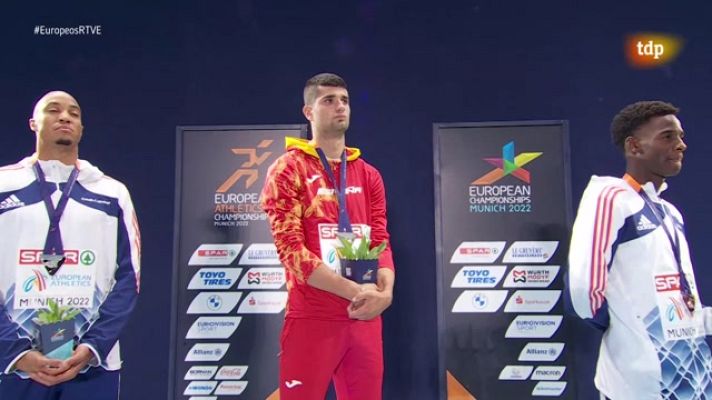 Campeonato de Europa 2022 - El himno español suena en Múnich en honor a Asier Martínez