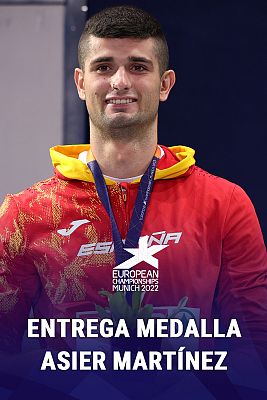 Campeonato de Europa 2022 - El himno español suena en Múnich en honor a Asier Martínez