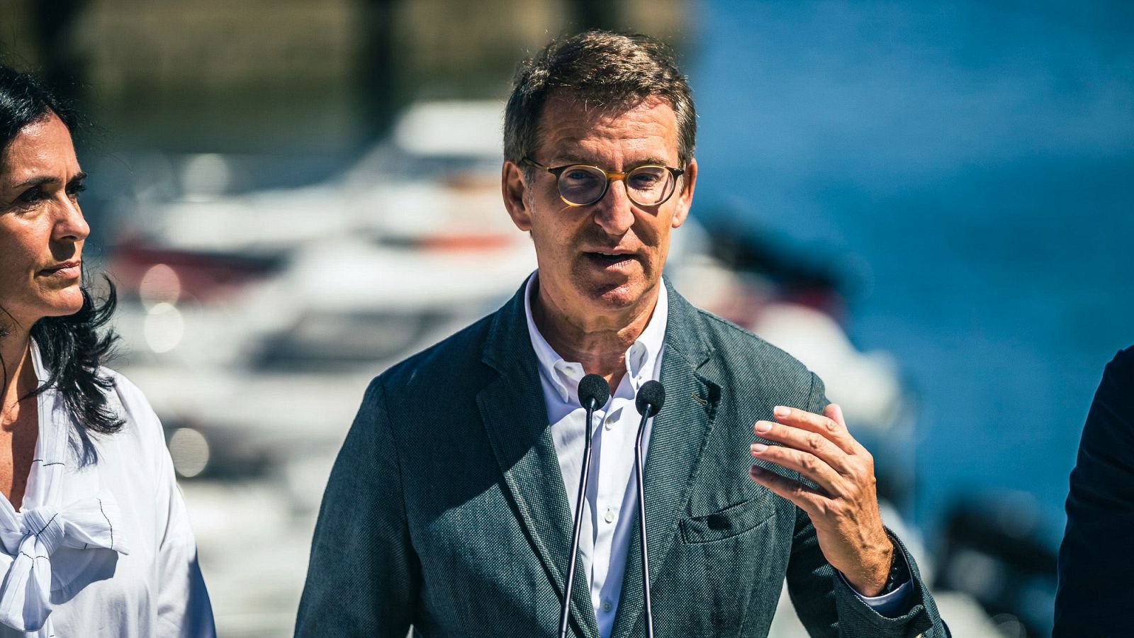 Feijóo asegura que Casado no le dio ningún documento sobre el pacto para renovar el CGPJ y el PSOE lo considera una "excusa"