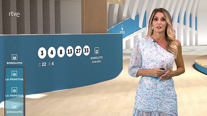 Loterías - Sorteo de la Lotería Nacional, Bonoloto, Primitiva y Jóker del 18/08/2022