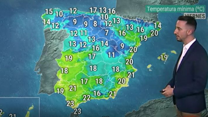 Ascenso notable de las temperaturas en el norte y noroeste peninsular