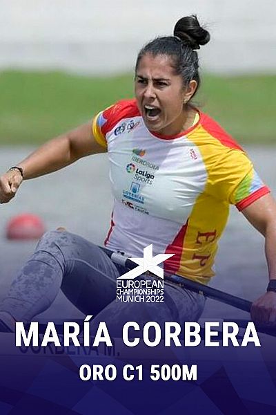 María Corbera se lleva la medalla de oro en C1 500
