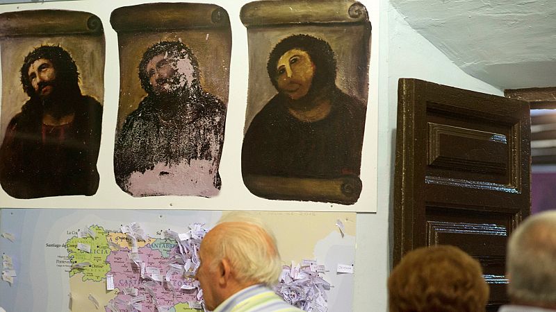 10 años del 'Ecce Homo': el error de restauración convertido en un icono artístico