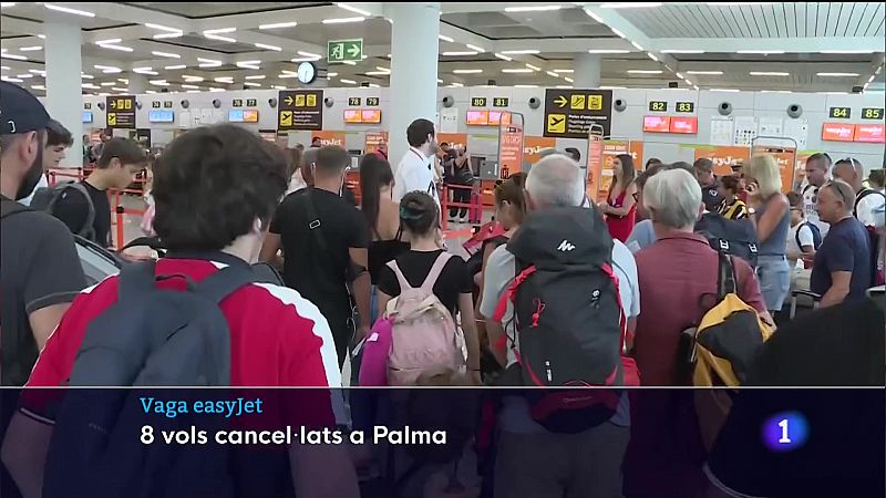 L'Aeroport de Palma és el més afectat per la vaga d'EasyJet amb 8 vols cancelats - 19/08/2022 - Veure ara