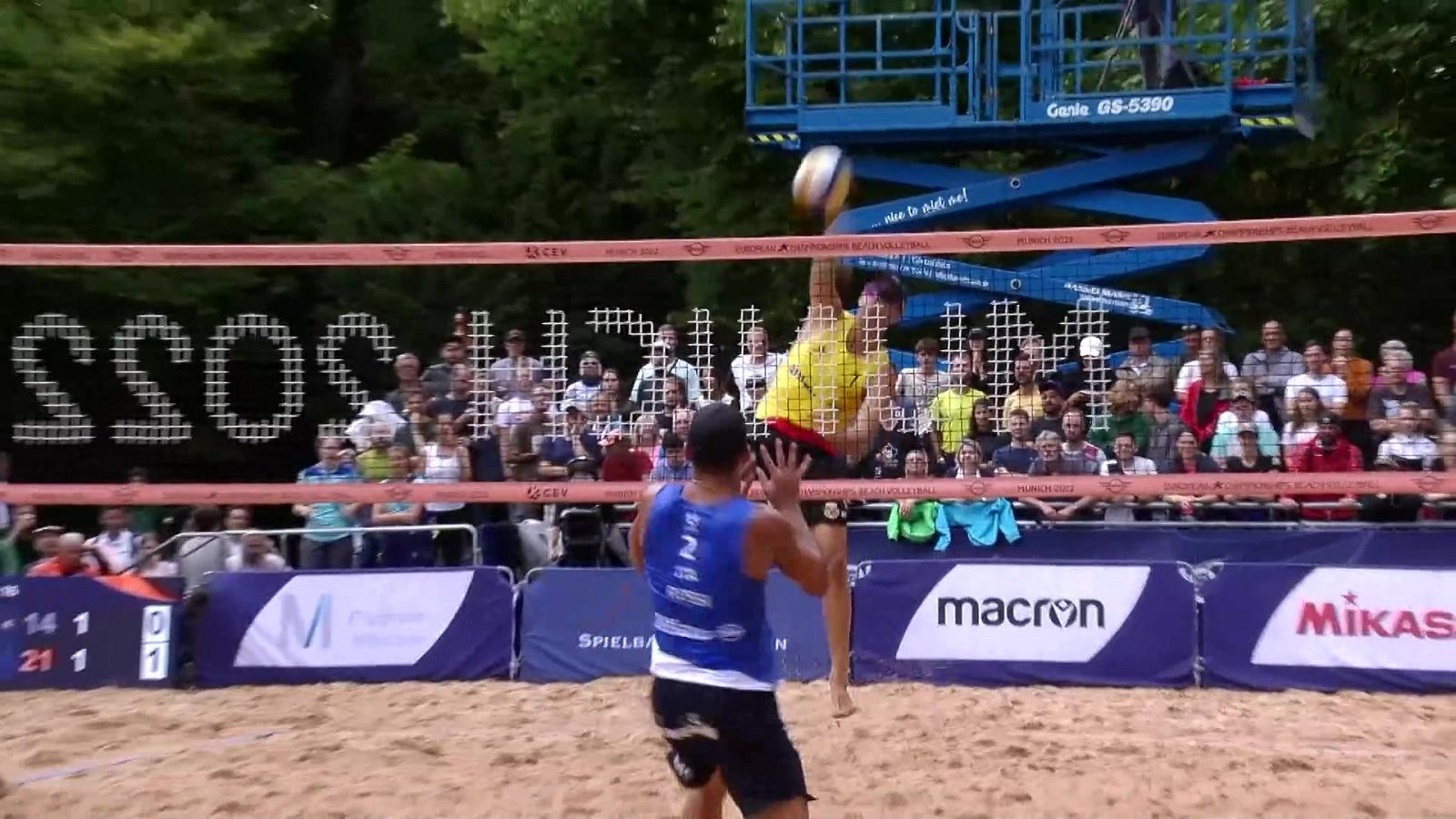Voley playa - Campeonato de Europa. Clasific. masculinas: Carambula/Rossi (Ita.) - Herrera/Gavira (Esp.) - ver ahora