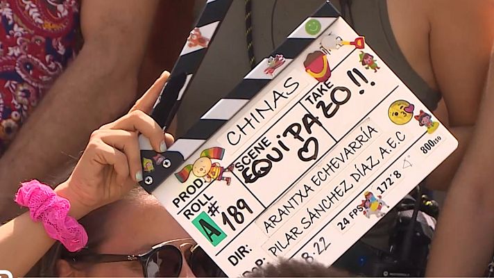 Telediario 2 - Arantxa Echevarría vuelve a ponerse tras la cámara en 'Chinas'