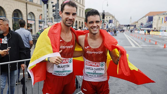 Oro para Álvaro Martín y bronce para Diego García en los 20 km marcha