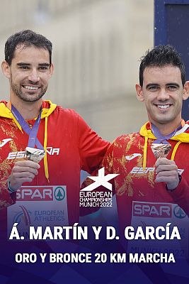 Atletismo - Oro para Álvaro Martín y bronce para Diego García en los 20 km marcha