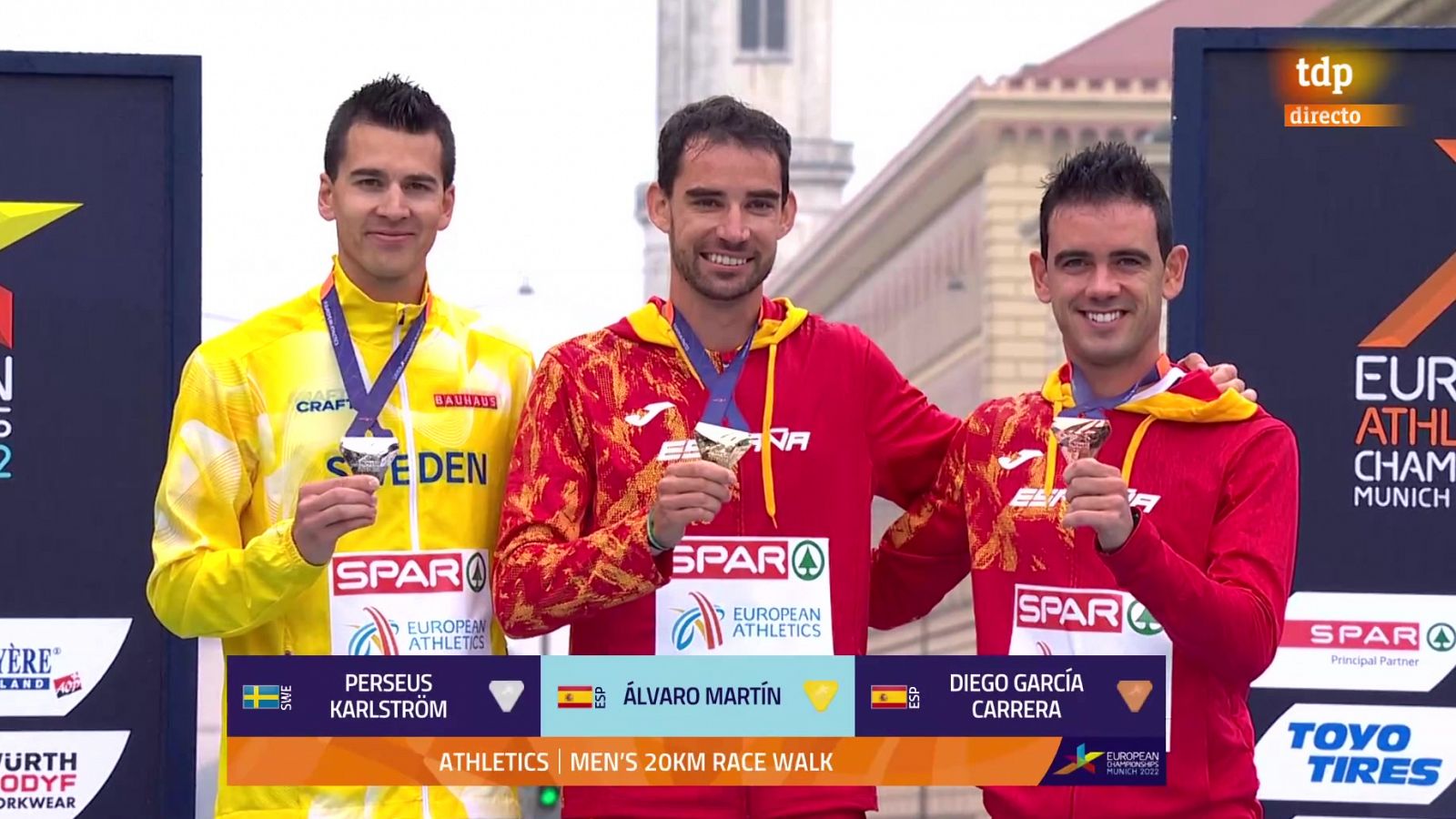 Entrega de medallas a Álvaro Martín y Diego García - ver ahora