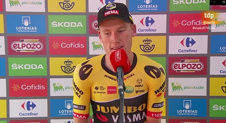 Mike Teunissen: ''Este maillot rojo es algo que no voy a olvidar''