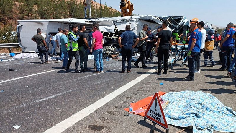 Al menos 16 muertos en un accidente de tráfico en Turquía