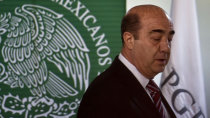 Detenido el ex fiscal general de México