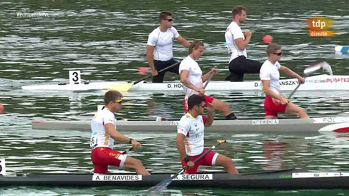 Campeonato de Europa 2022 - Benavides y Segura se cuelgan la plata en el C2 200