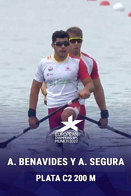 Campeonato de Europa 2022 - Benavides y Segura se cuelgan la plata en el C2 200