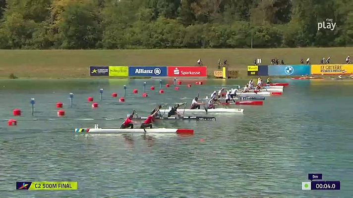 Europeos piragüismo | Moreno y Sieiro, campeones en C2 500 - Campeonato de Europa 2022 | Ver