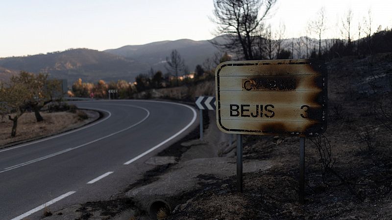 El incendio de Bejs, en proceso de estabilizacin