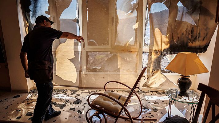 Telediario Fin de Semana - Los vecinos del incendio de Bejís vuelven a casa entre el alivio y la desolación