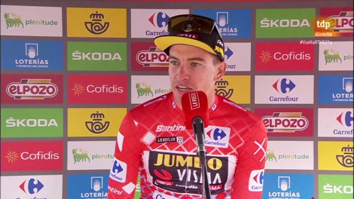 Vuelta 2022 | Edoardo Affini: ''La clave de este maillot rojo fue ganar la crono por equipos''