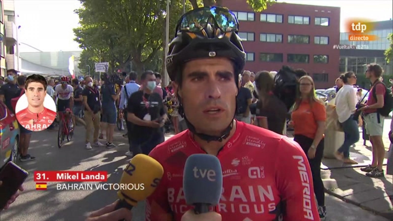 Vuelta 2022 | Mikel Landa: ''Ha sido una etapa nerviosa''