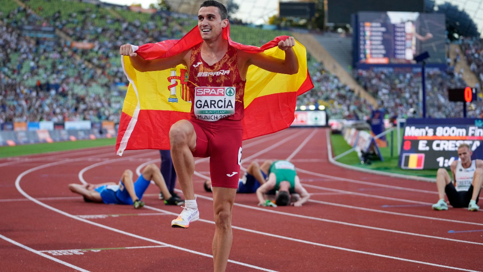 Mariano García se lleva el oro europeo en 800 metros