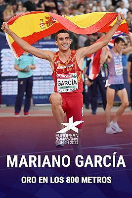 Mariano García se lleva el oro europeo en 800 metros