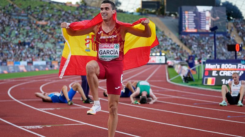 Mariano Garc�a se lleva el oro europeo en 800 metros - ver ahora
