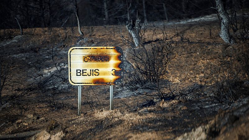 Estabilizado el incendio de Bejs  