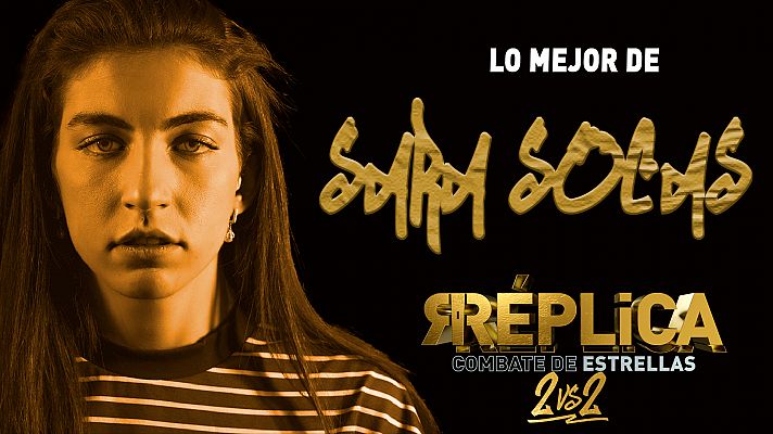 Las mejores rimas de Sara en 'Réplica, combate de estrellas'