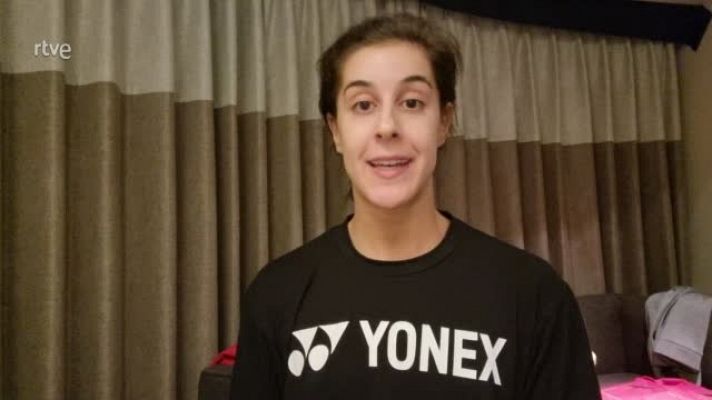 Bádminton - Carolina Marín debuta en el Mundial contra la canadiense Zhang: "He mejorado mentalmente"